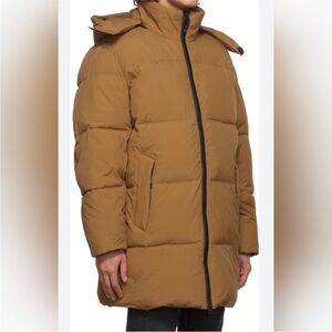 The Very Warm Long Hooded Puffer jacket